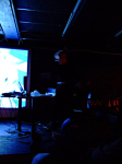 Elektronengehirn / Malte Steiner dataglove concert at ICMC 2007