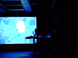 Elektronengehirn / Malte Steiner dataglove concert at ICMC 2007